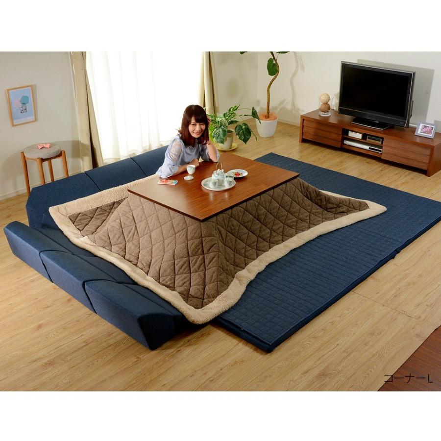 コーナーラグマット Lサイズ 190×240cm 長方形 カバーリング 洗える クッションマット 極厚 30mm オールシーズン 和楽のZONIA 赤ちゃん キッズ |  | 15