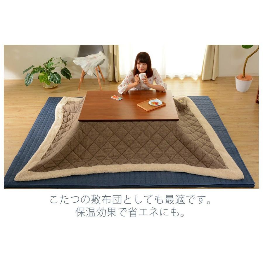 ラグマット Mサイズ 190×190cm プレイマット 正方形 カバーリング 洗える クッションマット 極厚 30mm オールシーズン 和楽のZONIA 赤ちゃん キッズ |  | 04
