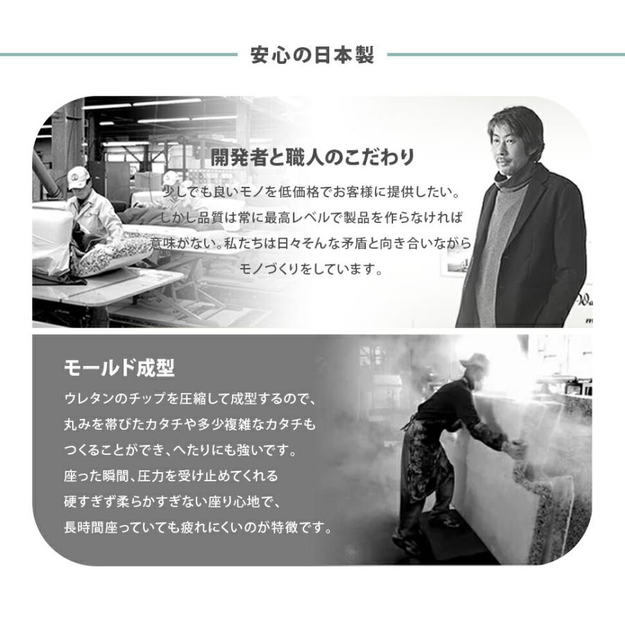 ハイバック座椅子 コンパクト 折りたたみ 日本製 おしゃれ 1人掛け チェアー リビング リクライニング 腰痛 シンプル モダン |  | 10