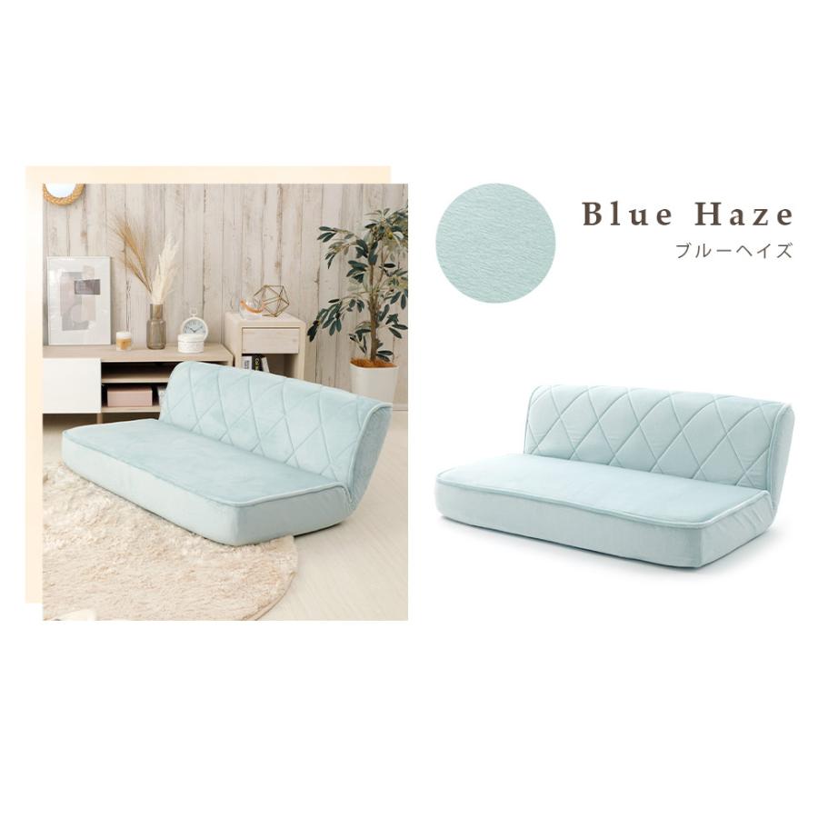 女子ローバック座椅子 2人掛け 座椅子 おしゃれ 可愛い 韓国風 インテリア 日本製 国産 ポケットコイル リクライニング座椅子 コンパクト ローソファ |  | 11