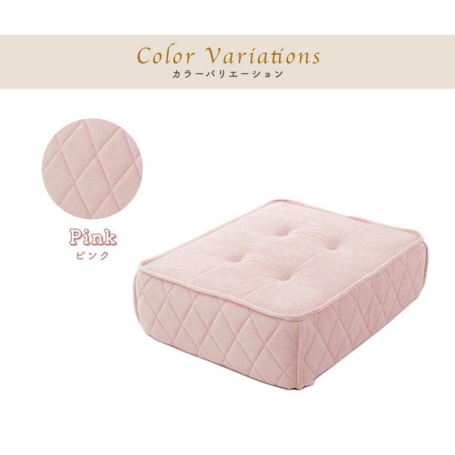 フロアクッション キルト 日本製 大人かわいい フロアソファ 座布団 クッション ローソファ おしゃれ 北欧 無地 韓国インテリア 1人掛け 一人掛け |  | 10