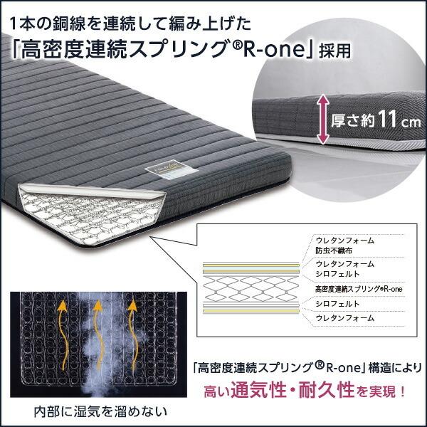 マットレス シングルサイズ 折りたたみ フランスベッド 日本製 国産 グレー 灰色 マットレスのみ マットレス単品 コンパクト 折り畳み |  | 04