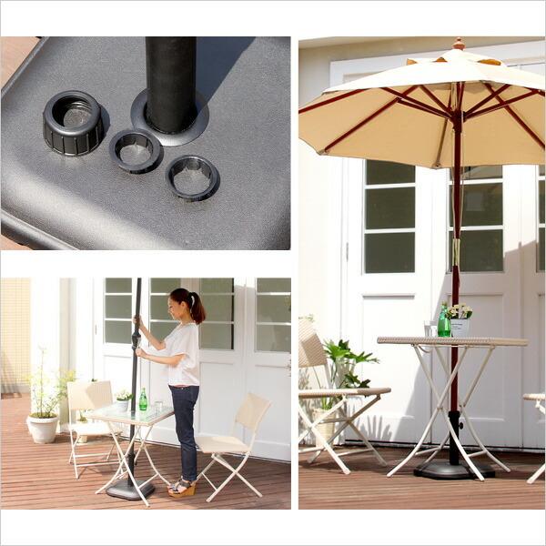 パラソル使用時の必需品【パラソルベース-11kg-】（パラソル　ベース） |  | 02