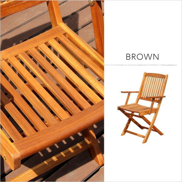 完成品 フォールディングチェア 2脚セット 肘付きチェア フォールディング チェア アジアン カフェ風 テラス ビアガーデン 屋外 チェア 椅子 イス |  | 02