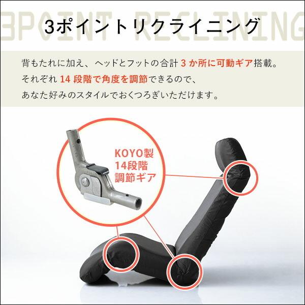 カバーリングリクライニング一人掛け座椅子 リクライニングチェア ダウンスタイル 1P ひとり暮らし おしゃれ |  | 03