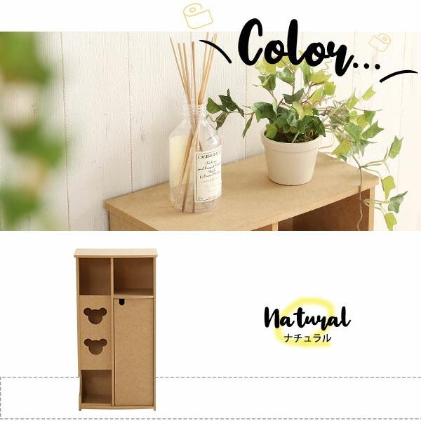 トイレ収納ラック  かわいい おしゃれ 女の子 省スペース 日本製 ワイドタイプ pulito-プリート |  | 02