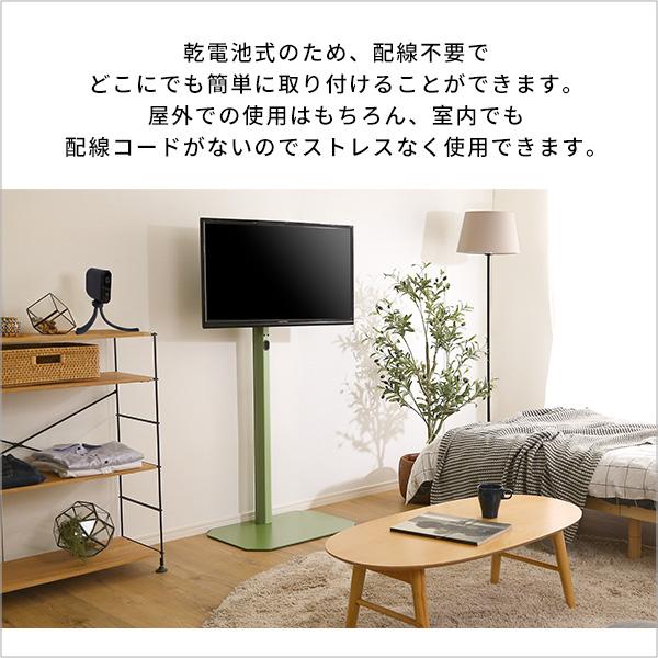 乾電池式どこでもセンサーカメラ 防犯対策 玄関 お庭 バルコニー 駐車場 駐輪場 防水 防塵 |  | 04