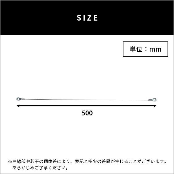 乾電池式どこでもセンサーカメラ用　盗難防止ワイヤー単品 |  | 01