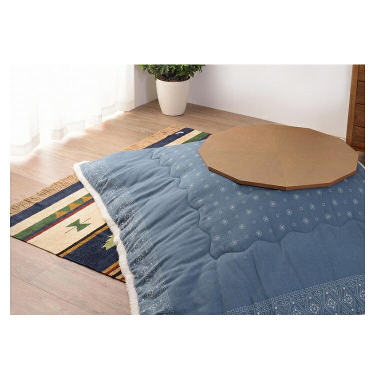 天然木 こたつテーブル 12角形 80×80cm こたつ テーブル リビング 座卓 木製 石英管ヒーター 家具調 センターテーブル ローテーブル リビングテーブル |  | 03