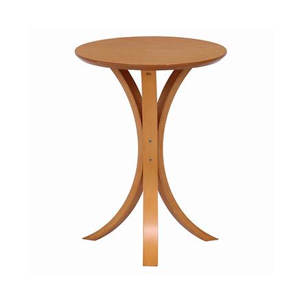 サイドテーブル コンソールテーブル 円形 丸型 シンプル おしゃれ 木製 花台 北欧 小さい 小さめ コンパクト | 