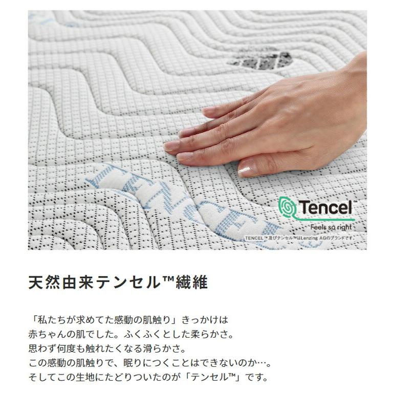 Excellent Nanotech【エクセレント/ナノテック】ポケットコイルマットレス ベッドマット クイーン |  | 03