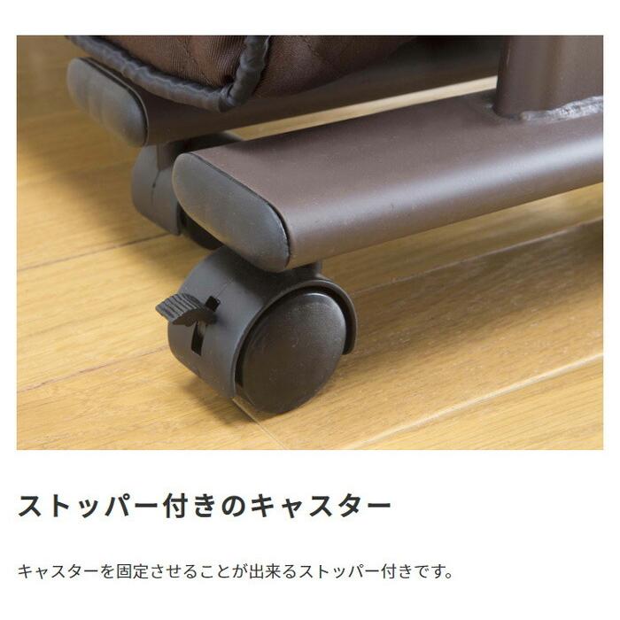 14段階リクライニング キルティングマットレス 折りたたみベッド ショートシングル コンパクト ショート丈 折り畳みベッド コンパクト キャスター 簡易ベッド |  | 08