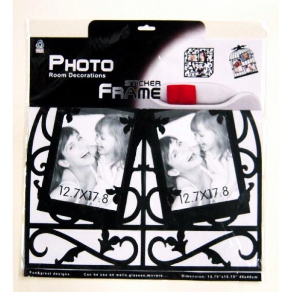 マジックフォトフレームステッカーDR-004 ウォールステッカー ウォールデコレーション 人物シール おしゃれ レトロ アンティーク 北欧 かわいい |  | 02