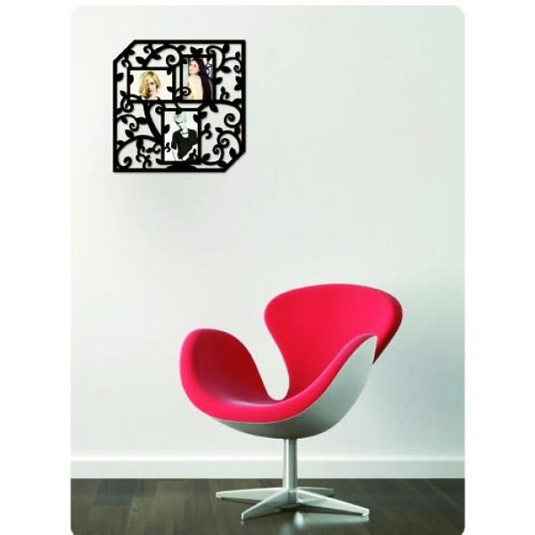 マジックフォトフレームステッカーDR-008 ウォールステッカー ウォールデコレーション 人物シール おしゃれ レトロ アンティーク 北欧 かわいい ブラック |  | 01