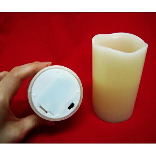 ラスティックLEDキャンドル -円柱タイプ- Sサイズ インテリア照明 間接照明 LEDキャンドルライト テーブルランプ ハロウィン クリスマス 電池式 |  | 03