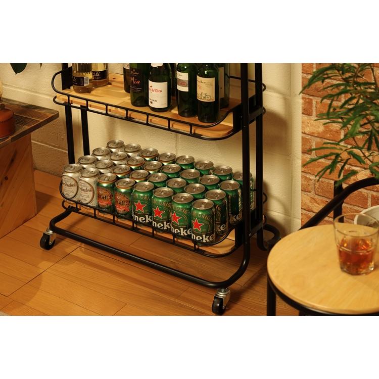 【Mash】BYケージ ラック キッチンワゴン ランドリーワゴン 隙間収納 キャスター付き レトロ 台所 キッチン収納 ネイルワゴン おしゃれ 子供部屋 |  | 04