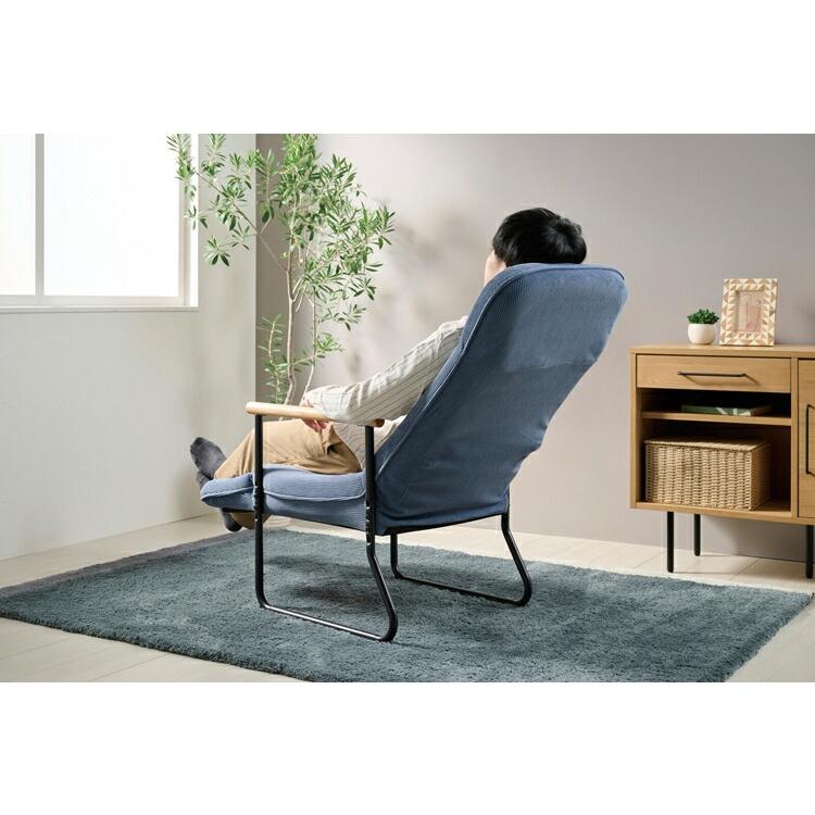 ENKEL リクライニングチェア ENKEL-2 フットレスト付き ポケットコイル ハイバック パーソナルチェア リラックスチェア 一人用 リビング おしゃれ |  | 03