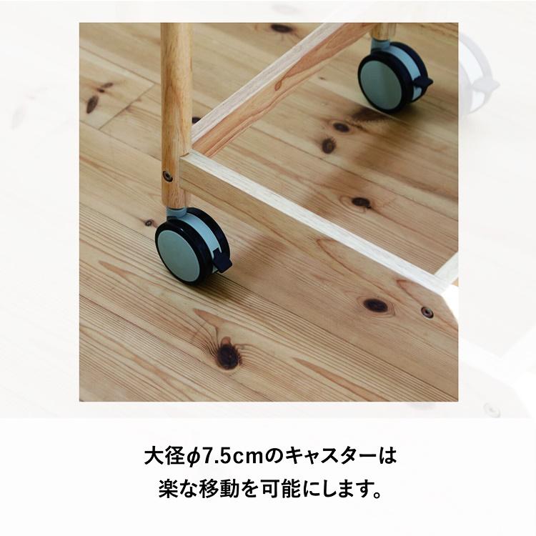 キッチンワゴン 幅40cm コンパクト ブラウン ナチュラル キャスター付き トレー 2段 木製 和モダン アジアン レトロ 敬老の日 北欧 和風 カントリー | ブランド登録なし | 06
