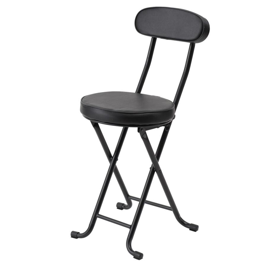 ベースチェア 折りたたみチェア 背もたれ付き 完成品 おしゃれ カウンターチェアー ハイチェアー  いす 椅子 |  | 02