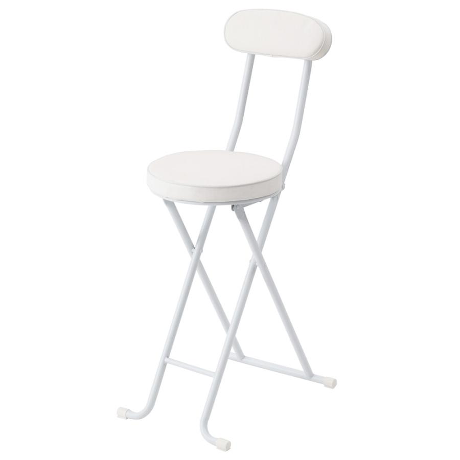 ベースハイチェア 折りたたみチェア 背もたれ付き 完成品 おしゃれ カウンターチェアー ハイチェアー  いす 椅子 |  | 01
