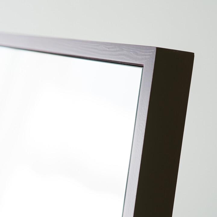 細枠スタンドミラー 50×160 アンティーク おしゃれ ミラー 全身 全身鏡 木枠 かがみ ダンス鏡 玄関 日本製 完成品 |  | 11