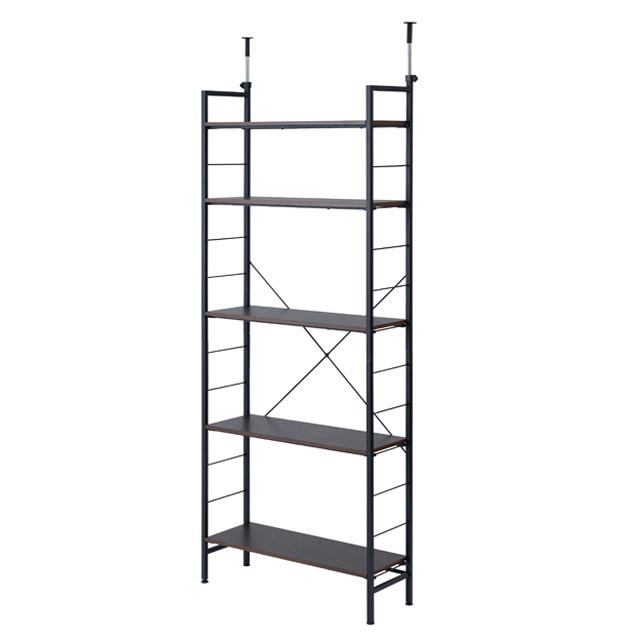 つっぱりラック アクシス/壁面収納/ウォールラック/収納棚/木製/木目/おしゃれ/韓国インテリア |  | 02