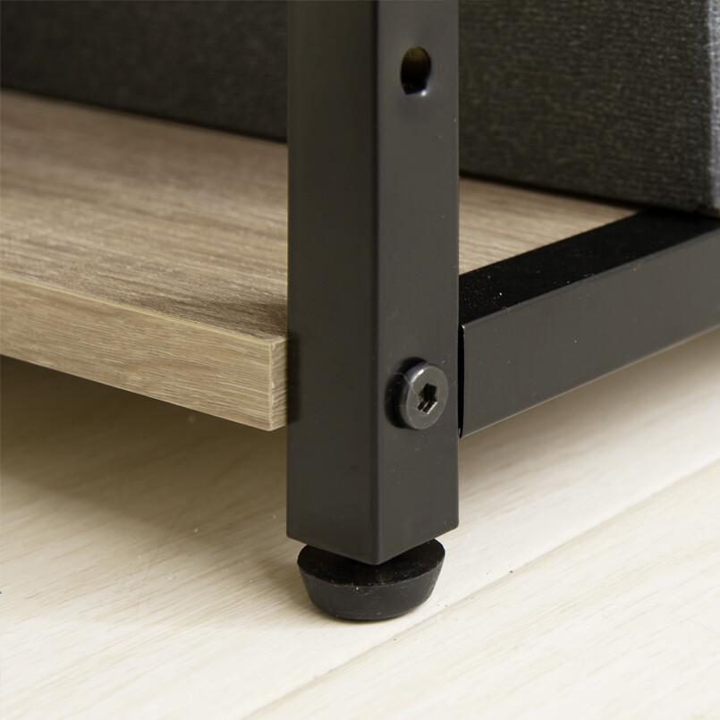 ラック付き4WAYデスク 幅100cm パソコンデスク PCラック ワークデスク おしゃれ シンプル 収納ラック付き 本棚 作業台 勉強机 ハイタイプ ロータイプ |  | 10