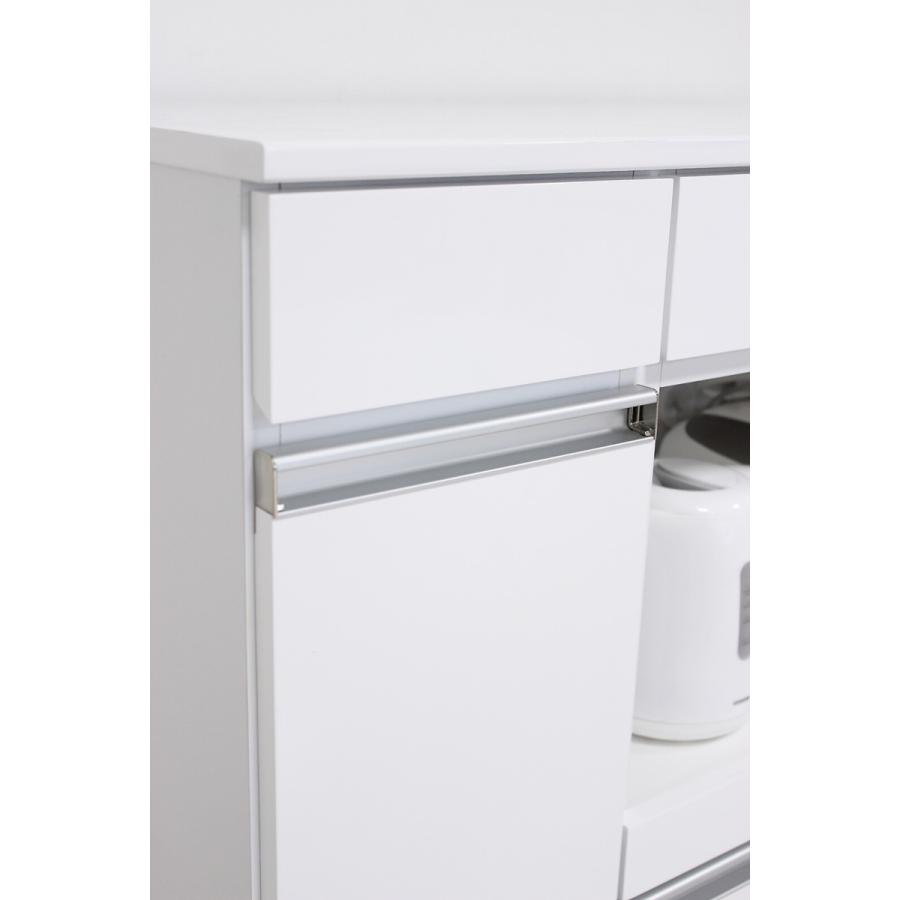 カウンターレンジワゴン キッチンカウンター キャスター付き コンセント付き 炊飯器 ポット レンジワゴン 完成品 シンプル スライドスレール キッチン収納 |  | 07