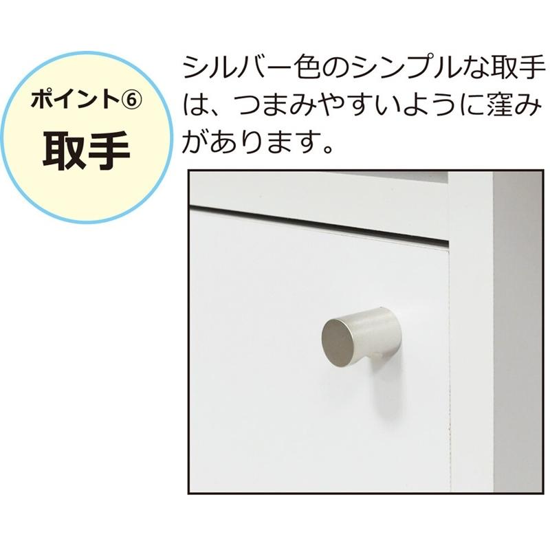 国産バタ式キッチンワゴン 幅60cm ホワイト キャスター付き バタフライ式 キッチンワゴン キッチン収納 カウンターテーブル ダイニングテーブル |  | 06