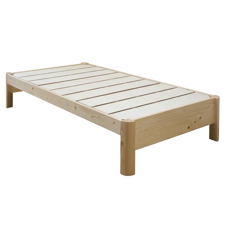 頑丈すのこベッド セミダブルベッド 木製 おしゃれ 丈夫 ベッド下収納 セミダブルサイズ フレームのみ ヘッドレス 省スペース |  | 08