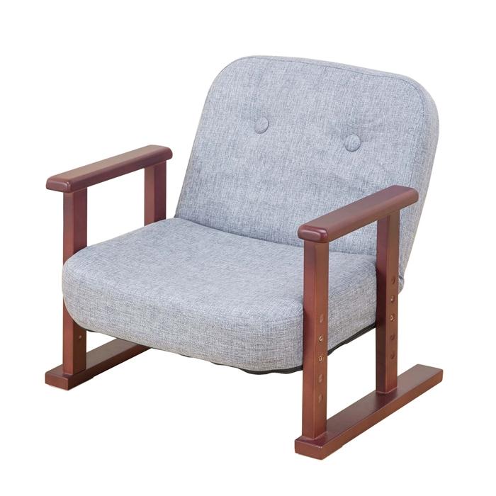 リクライニングお座敷座椅子 4段階高さ調整 和風 コンパクト おしゃれ 1人掛け  ギフト プレゼント 座いす いす イス チェア 椅子 |  | 05