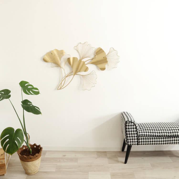 ウォールアート 壁掛け 壁飾り ゴールド ウォールデコレーション アイアン インテリア おしゃれ モダン オブジェ アンティーク エレガント |  | 09