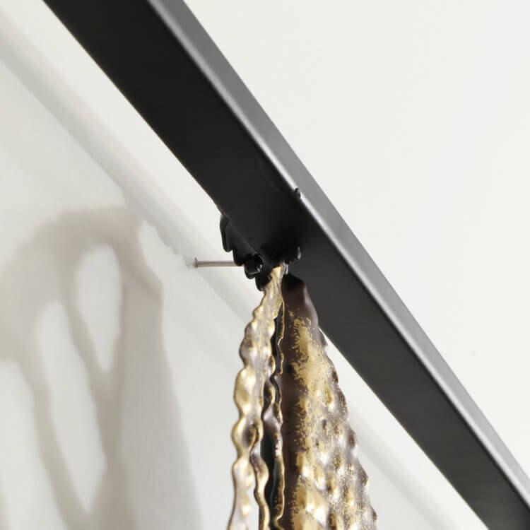 ウォールアートパネル 壁掛け 壁飾り 3カラーリーフ ウォールデコレーション アイアン インテリア おしゃれ モダン オブジェ アンティーク エレガント |  | 06