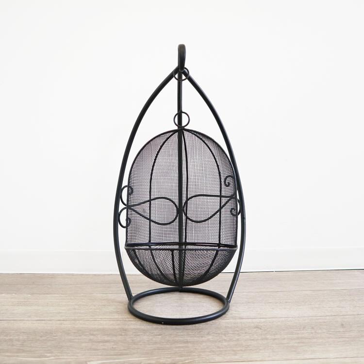 インテリア、エクステリア兼用 ハンギングプランターL ブラック 鉢カバー インテリア エレガント ガーデニング お花 観葉植物 おしゃれ |  | 01