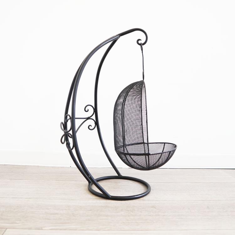 インテリア、エクステリア兼用 ハンギングプランターL ブラック 鉢カバー インテリア エレガント ガーデニング お花 観葉植物 おしゃれ |  | 02