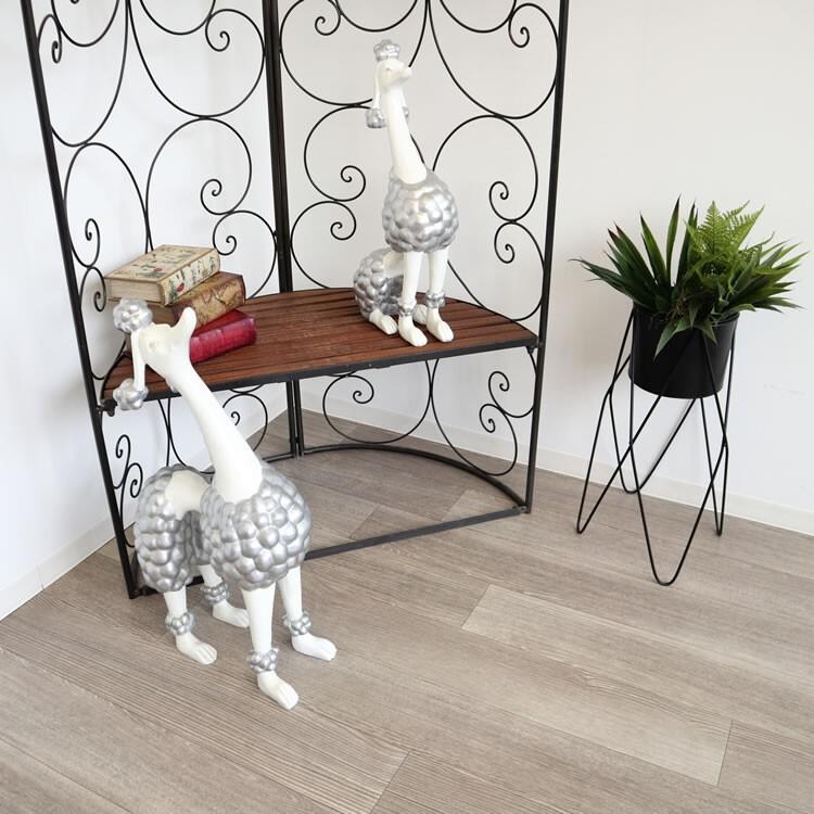 犬 いぬ おしゃれ かわいい インテリア雑貨 オブジェ オーナメント ガーデンオーナメント クラウンドッグのオーナメント ペア 置物 ギフト 置物