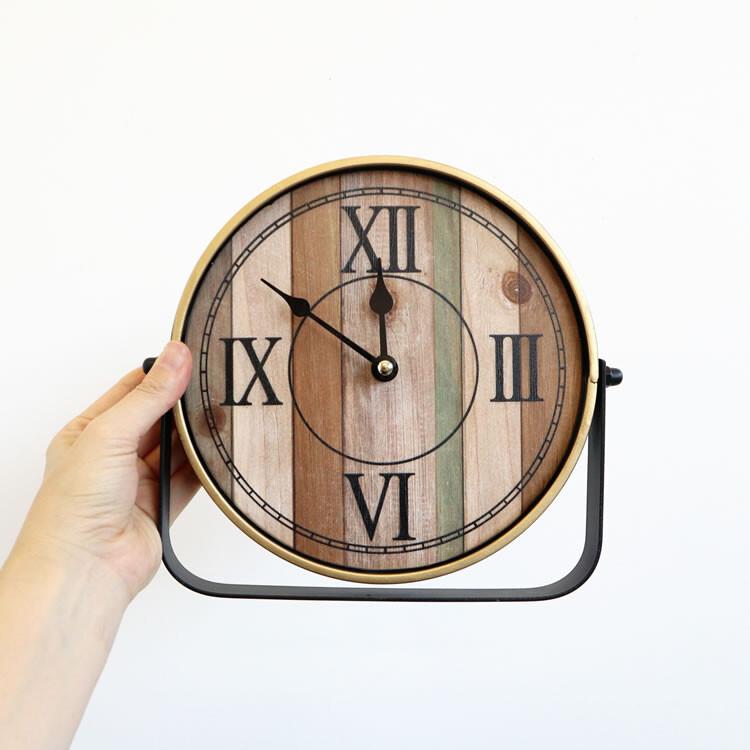 カントリー 置時計 アンティーク おしゃれ 置き時計 寝室 北欧、ナチュラル、カントリー調 |  | 07