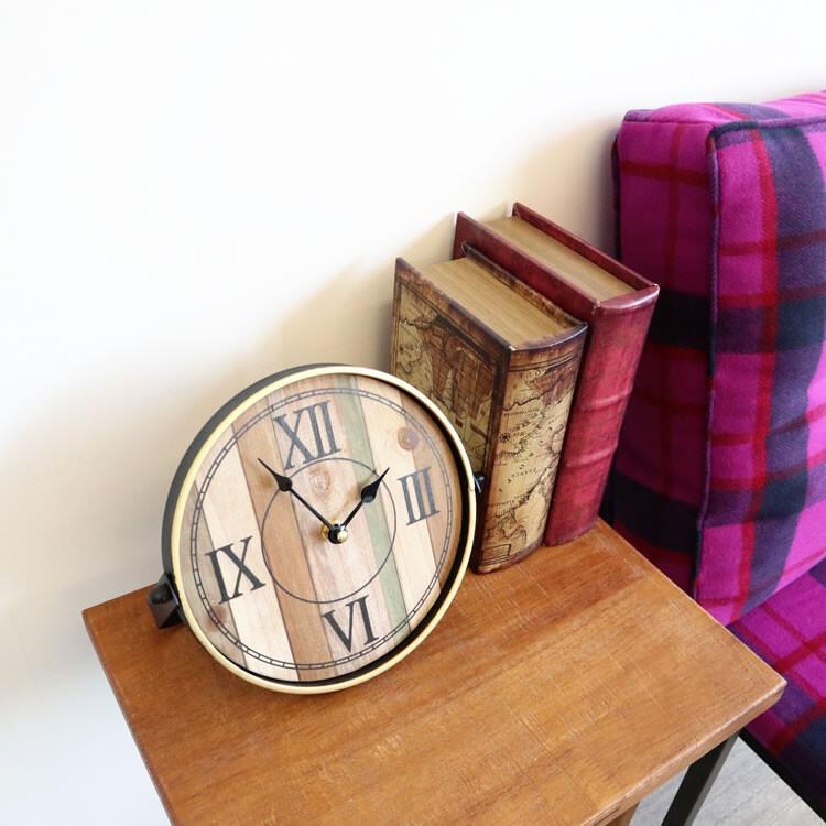 カントリー 置時計 アンティーク おしゃれ 置き時計 寝室 北欧、ナチュラル、カントリー調 |  | 08