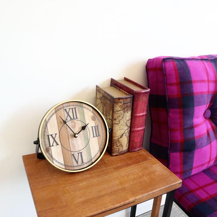 カントリー 置時計 アンティーク おしゃれ 置き時計 寝室 北欧、ナチュラル、カントリー調 |  | 09