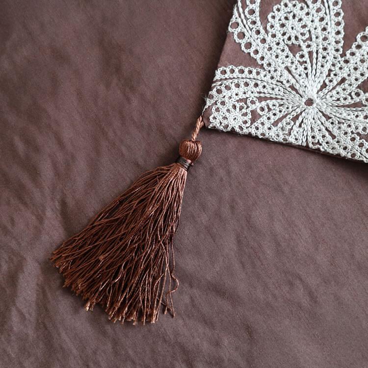 裏地付き高級感あり テーブルランナー コーヒー ブラウン おしゃれ エレガント 高級感 |  | 06