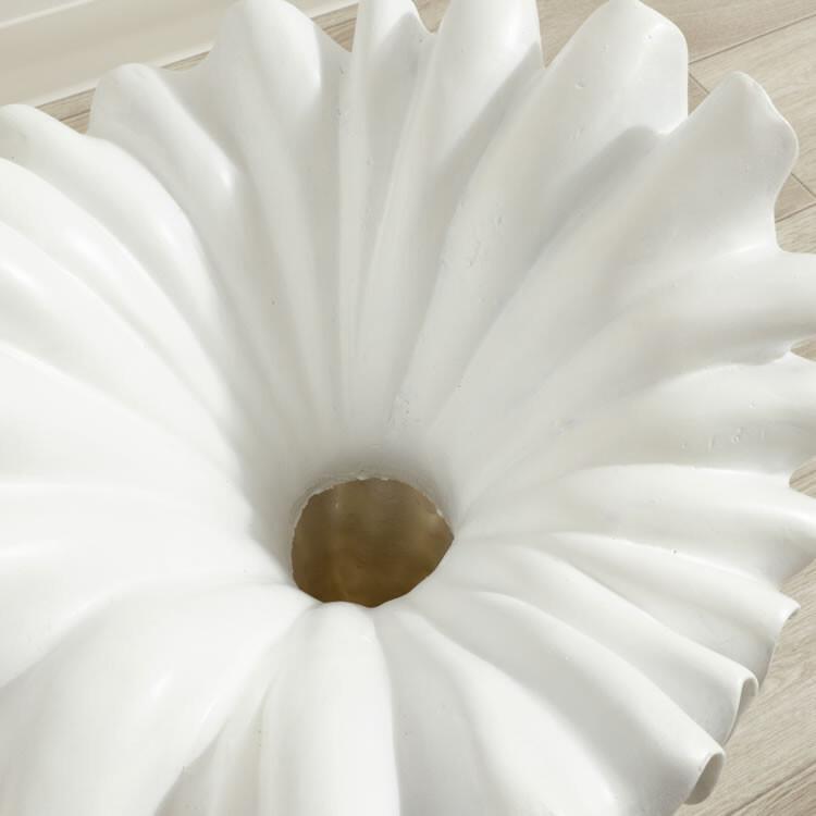 個性的で上品なデザイン フラワーベース 花瓶 ホワイト おしゃれ  かわいい 可愛い インテリア 生花 ドライフラワー 花器 オブジェ アンティーク |  | 05