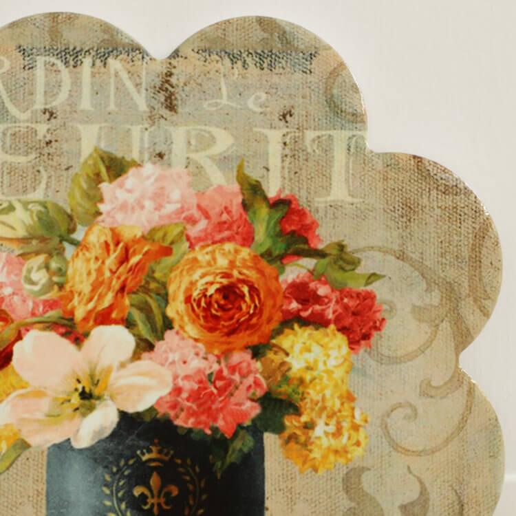 鍋敷き ライトブラウン おしゃれ カフェ 陶器 鍋しき かわいい なべしき 鉢置き台花瓶置き フラワースタンド プランタースタンド オブジェ 置き物 |  | 02