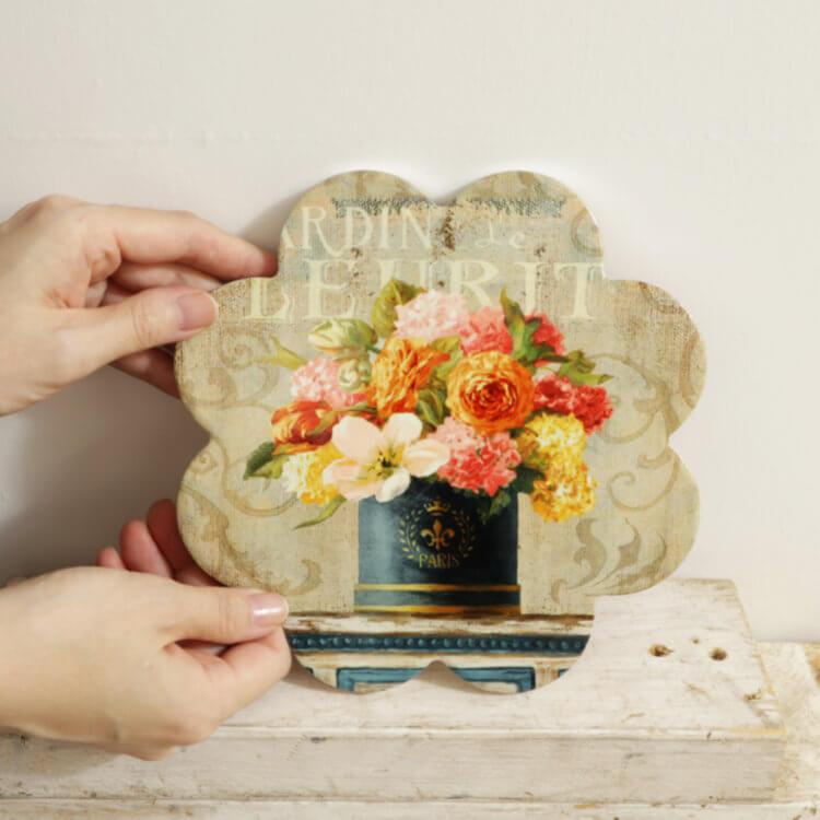 鍋敷き ライトブラウン おしゃれ カフェ 陶器 鍋しき かわいい なべしき 鉢置き台花瓶置き フラワースタンド プランタースタンド オブジェ 置き物 |  | 07