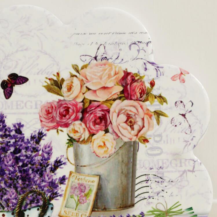 鍋敷き ホワイト おしゃれ カフェ 陶器 鍋しき かわいい なべしき 鉢置き台花瓶置き フラワースタンド プランタースタンド オブジェ 置き物 |  | 02