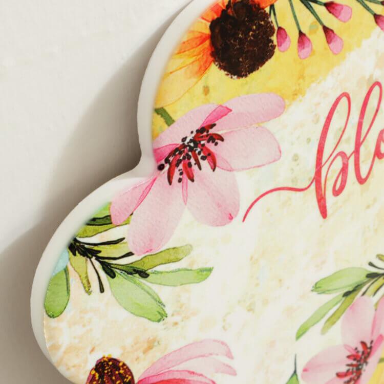 鍋敷き ライトイエロー おしゃれ カフェ 陶器 鍋しき かわいい なべしき 鉢置き台花瓶置き フラワースタンド プランタースタンド オブジェ 置き物 |  | 04