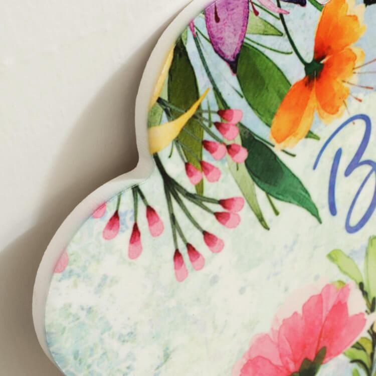 鍋敷き ライトブルー おしゃれ カフェ 陶器 鍋しき かわいい なべしき 鉢置き台花瓶置き フラワースタンド プランタースタンド オブジェ 置き物 |  | 04