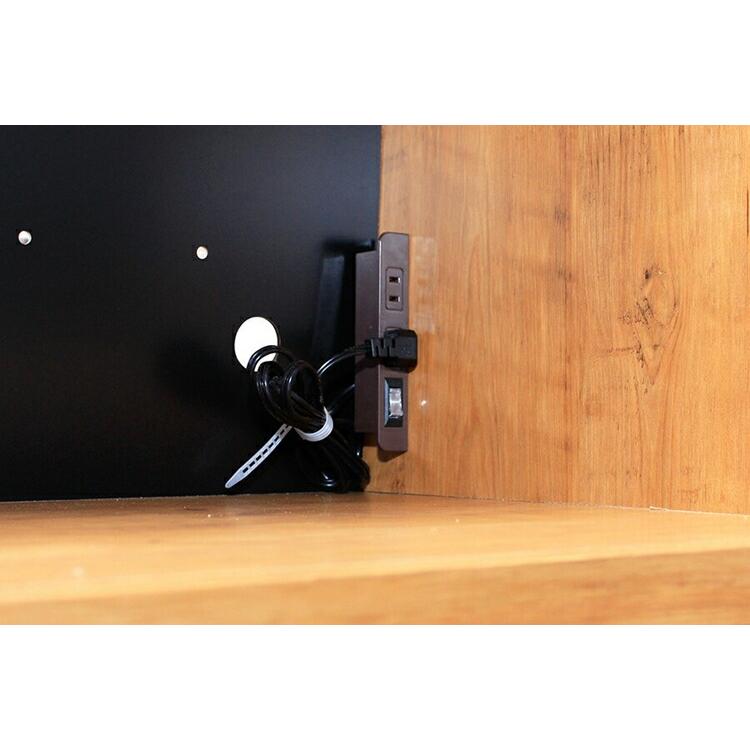 ネイツ 70KB キッチンボード 食器棚 木製 コンセント キッチン収納 レンジボード レンジ台 収納 |  | 05