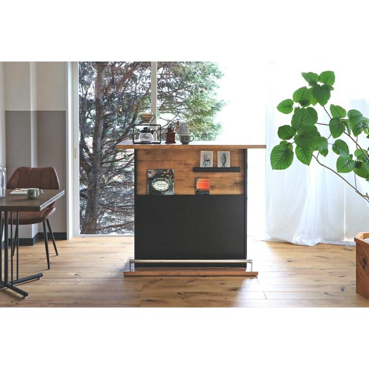 ネイツ 120バーカウンター  カウンターテーブル 木製 ワークデスク 作業台 学習デスク 机 在宅 リモートワーク おしゃれ 収納 |  | 06