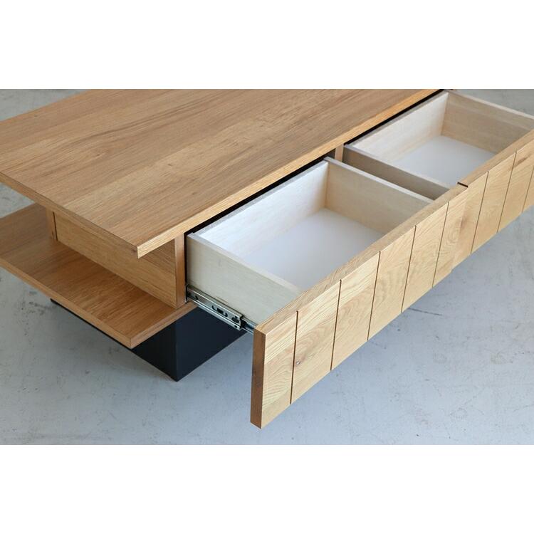 ハウタ リビングテーブル センターテーブル ローテーブル 高級感 引き出し 収納 木製 幅105 ソファーテーブル 長方形 スリム |  | 03