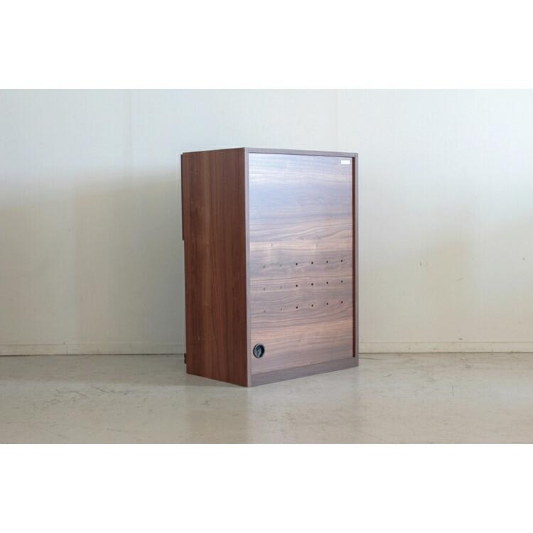 エフィーノ(エッフェル) 60ガラスオープン扉 キッチン収納 レンジボード レンジ台 リビング収納 無垢 木製 間仕切り |  | 04